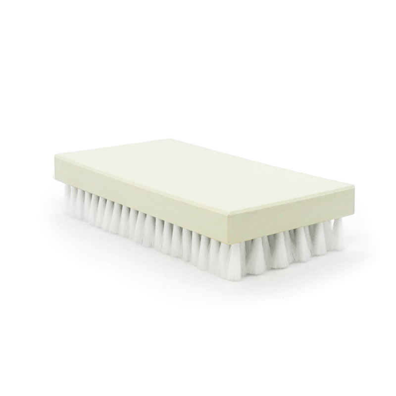 White nylon rectangular mount graining brush Produits de Beauté pour