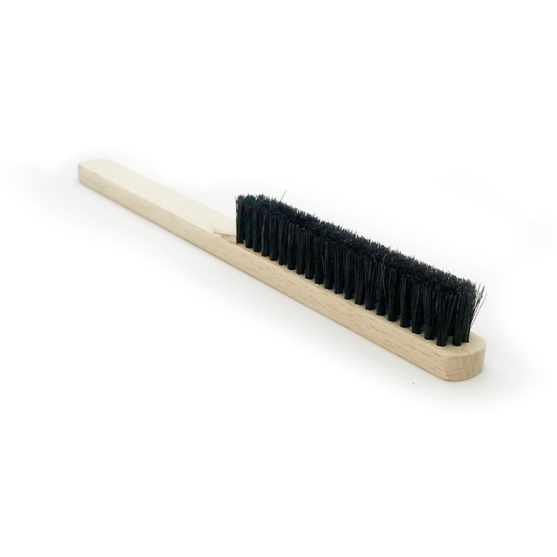 Brosse horlogerie soie noire 220 mm