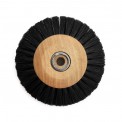 Circulaire soie noire 70 mm monture bois