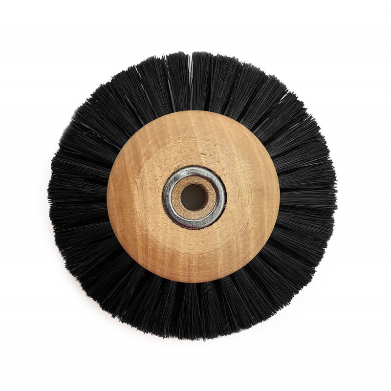 Circulaire soie noire 70 mm monture bois