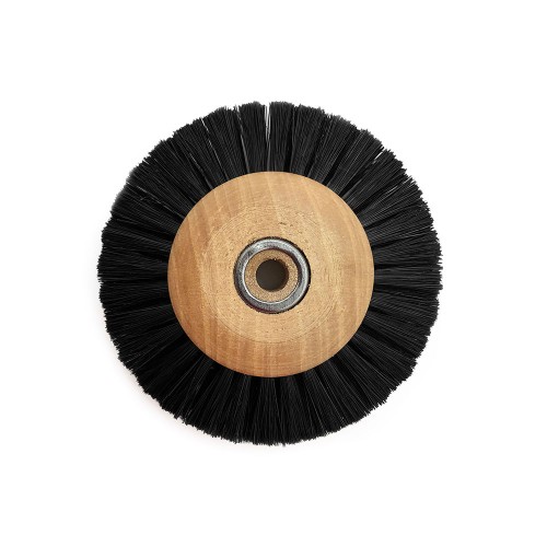 Circulaire soie noire 60 mm monture bois