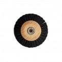 Circulaire soie noire 50 mm monture bois