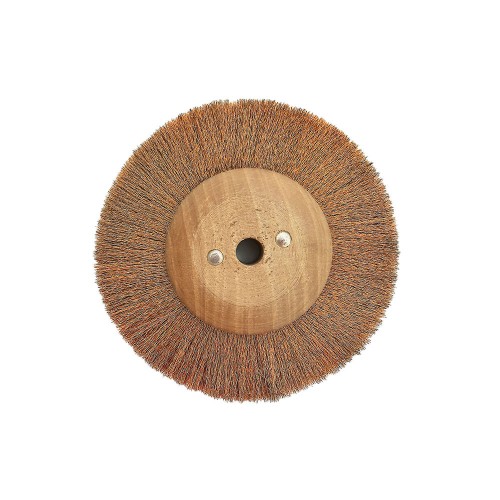 Circulaire bronze ondulé 100 mm monture bois