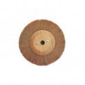 Circulaire bronze ondulé 080 mm monture bois