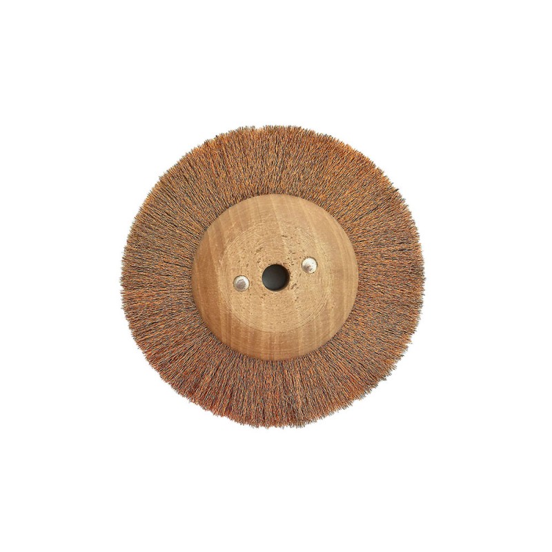Circulaire bronze ondulé 080 mm monture bois