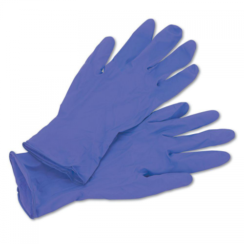 Powder-free nitrile gloves